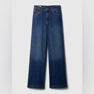 Gap High Rise Stride Wide Leg Jeans